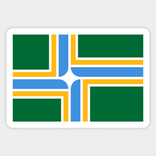 Flag of Portland, Oregon Magnet